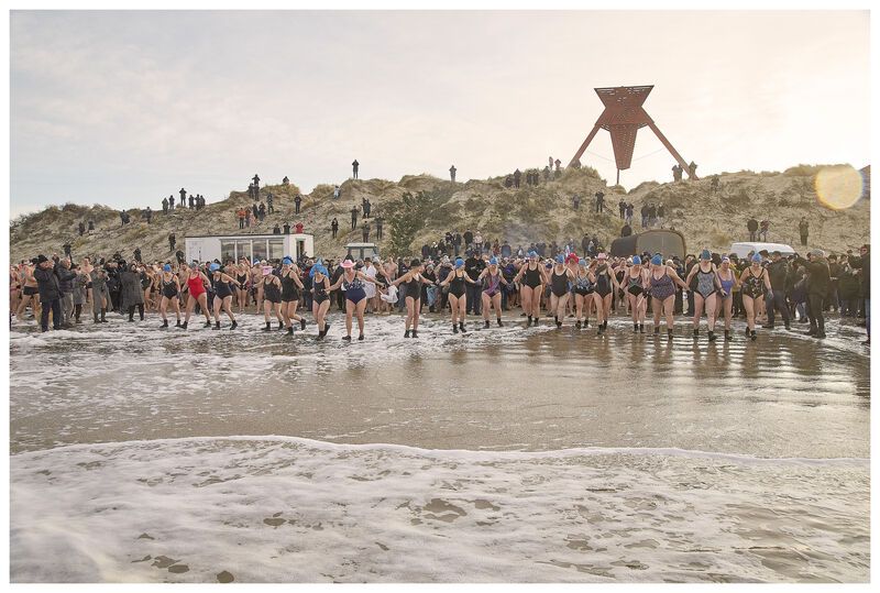Vinterbadning Blokhus strand - Blokhus Avis