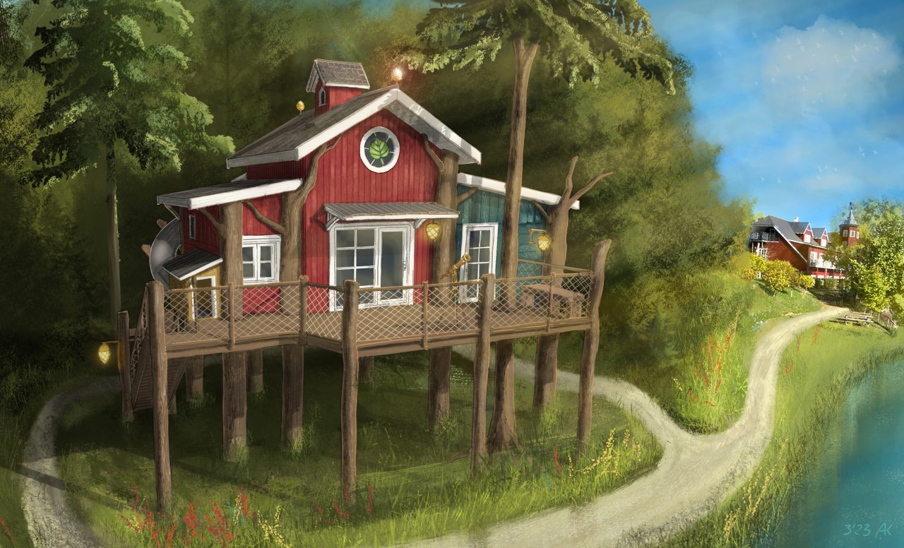 Fårup_sommerland - TreeTopHouse_Front