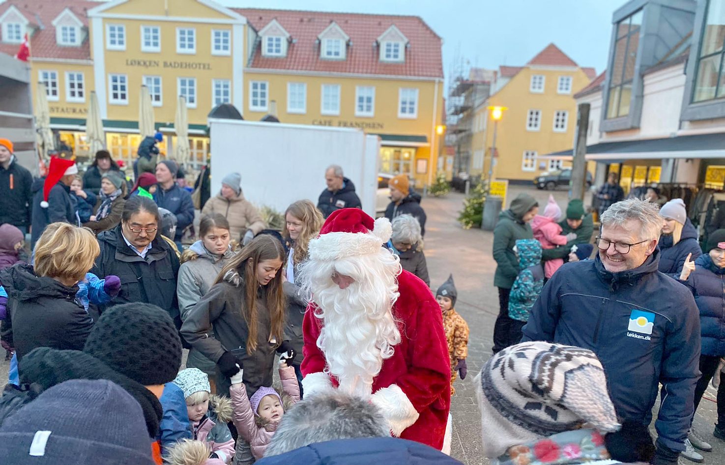 Julemanden i Løkken. Event